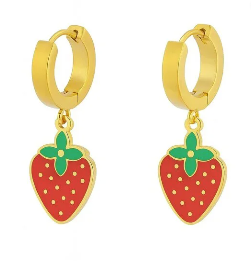 Strawberry Earrings